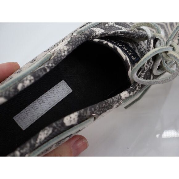 Sperry Top Sider Womens Size 7M Zebra Black & White Sequins Shoes Loafers - Picture 9 of 13
